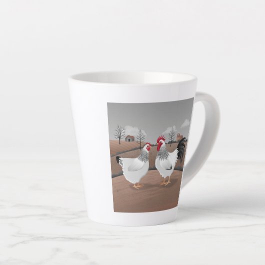 Hen & Rooster Milchtasse (Rechte Ecke)