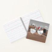 Hen & Rooster Notizblock (Innenseite)