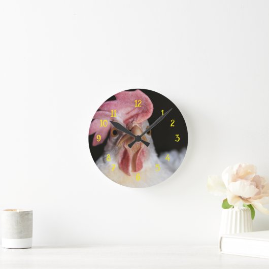 Hen Runde Wanduhr (Zuhause)