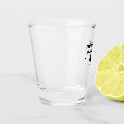 HEN TRUST SCHNAPSGLAS (Links)