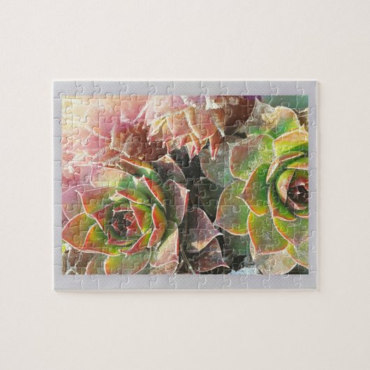 Hen- und Kick-Pflanze Puzzle (Horizontal)