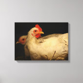 Hen und Rooster Leinwanddruck (Vorderseite)