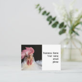 Hen Visitenkarte (Stehend Vorderseite)