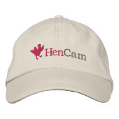 HenCam Baseball Cap Bestickte Baseballkappe (Vorderseite)