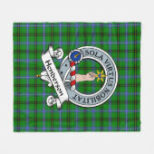 Henderson Clan Abzeichen Tartan Kariert Fleecedecke (Vorderseite (Horizontal))