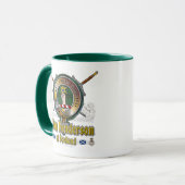 Henderson Clan Abzeichen Tasse (Vorderseite Links)