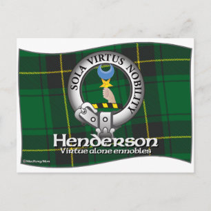 Henderson Clan Postkarte