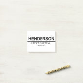 Henderson Coordinaten - Henderson Coordinates Post-it Klebezettel (Auf Schreibtisch)