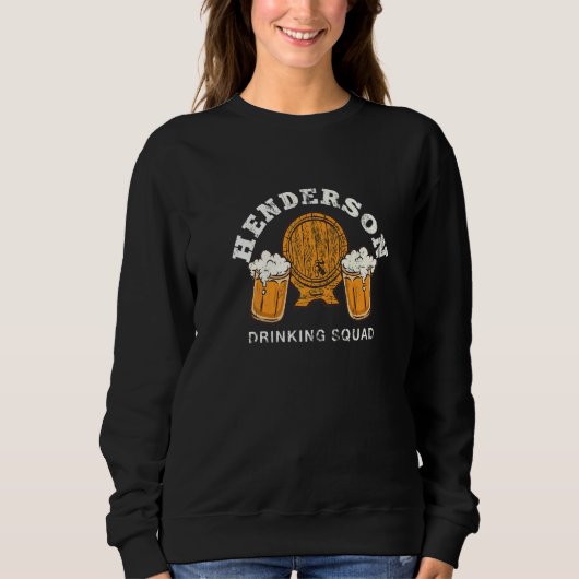 Henderson Drinking Squad Nevada Homebrewing Nv Bre Sweatshirt (Vorderseite)