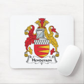 Henderson-Familienwappen Mousepad (Mit Mouse)
