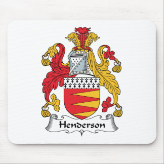 Henderson-Familienwappen Mousepad