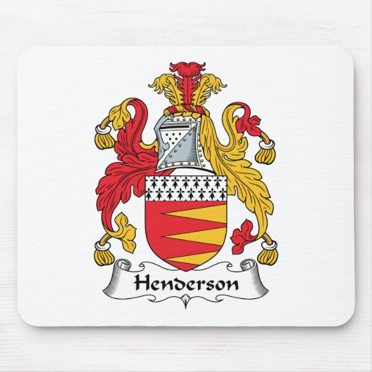 Henderson-Familienwappen Mousepad (Vorne)
