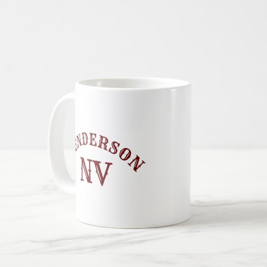 Henderson, Nevada Kaffeetasse (Vorderseite Links)