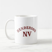 Henderson, Nevada Kaffeetasse (Links)