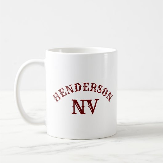 Henderson, Nevada Kaffeetasse (Links)