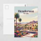 Henderson, Nevada Postkarte (Vorne/Hinten)