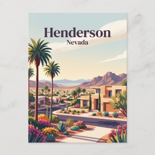 Henderson, Nevada Postkarte (Vorderseite)