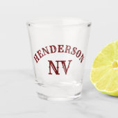 Henderson, Nevada Schnapsglas (Vorderseite)