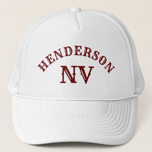 Henderson, Nevada Truckerkappe (Vorderseite)