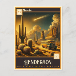 Henderson, Nevada | VINTAG Postkarte