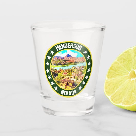 Henderson Schnapsglas (Vorderseite)