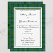 Henderson Scottish Wedding Einladung (Vorne/Hinten)