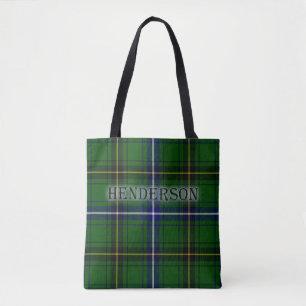 Henderson Tartan mit Nachname Tasche
