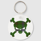 Henderson Tartan Skull No Banner Schlüsselanhänger (Vorderseite)