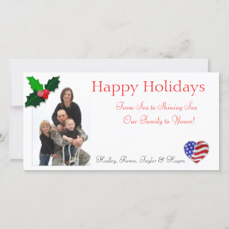 Henderson-Weihnachtskarten Feiertagskarte