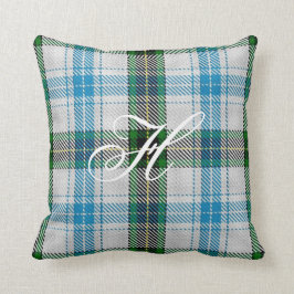 Hendersontartan-Monogramm-Kissen Kissen