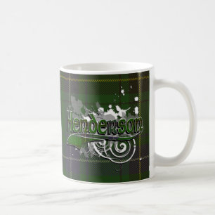 Hendersontartan-Schmutz Kaffeetasse