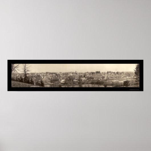 Hendersonville, NC Foto 1911 Poster (Vorne)