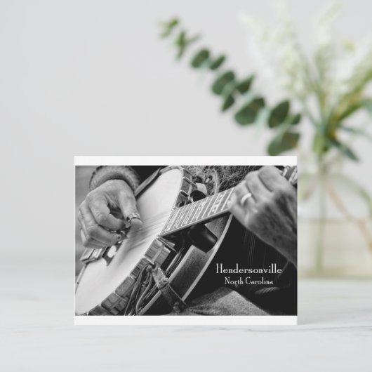 Hendersonville, NC Postkarte (Stehend Vorderseite)