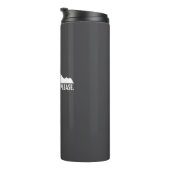 Hendersonville North Carolina Bitte Thermosbecher (Nach rechts gedreht)