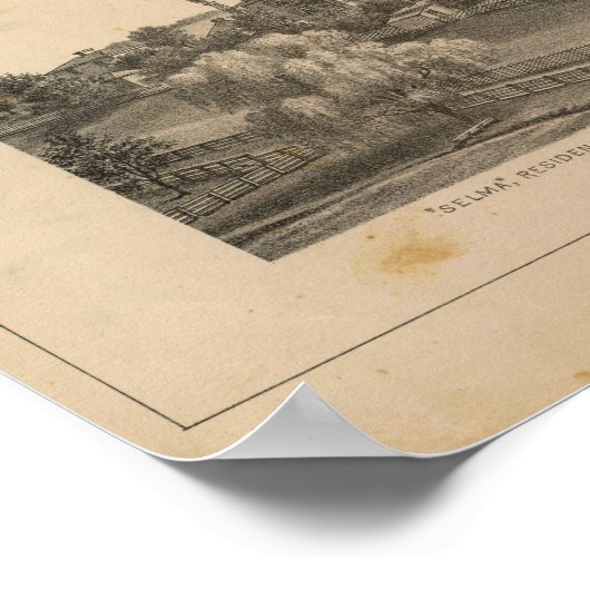 Hendren-Residenzen Poster (Ecke)