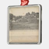 Hendren-Wohnungen Silbernes Ornament (Links)
