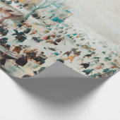 Hendrick Avercamp Winterlandschaft mit Eis Skater Geschenkpapier (Ecke)