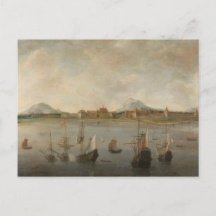 Hendrick Dubbels - Sicht auf Batavia Postkarte