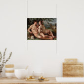 Hendrick Goltzius Der Fall des Menschen 1616 Mauer Poster (Küche)