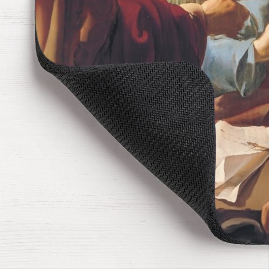 Hendrick Terbrugghen- das Nennen von St Matthew Mousepad (Ecke)