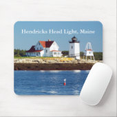 Hendricks Head Light, Maine Mousepad (Mit Mouse)