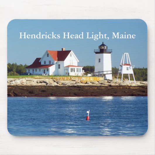 Hendricks Head Light, Maine Mousepad (Vorne)