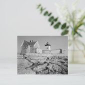 Hendricks Head Light Station Postkarte (Stehend Vorderseite)