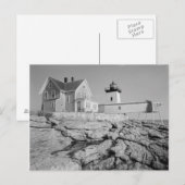 Hendricks Head Light Station Postkarte (Vorne/Hinten)
