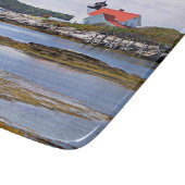 Hendricks Head Lighthouse, Maine Cutting Board Schneidebrett (Ecke)