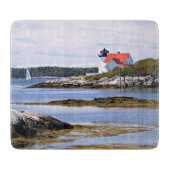 Hendricks Head Lighthouse, Maine Cutting Board Schneidebrett (Vorderseite)