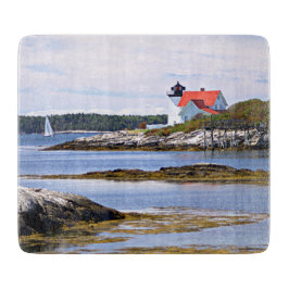 Hendricks Head Lighthouse, Maine Cutting Board Schneidebrett