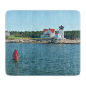 Hendricks Head Lighthouse, Maine Cutting Board Schneidebrett (Vorderseite)