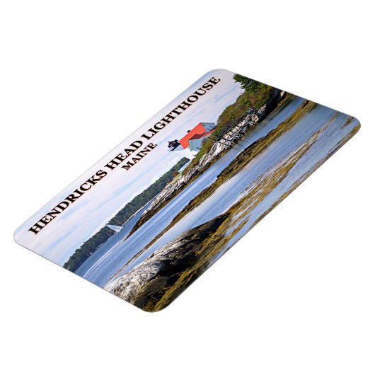 Hendricks Head Lighthouse, Maine Flexi Magnet (Linke Seite)
