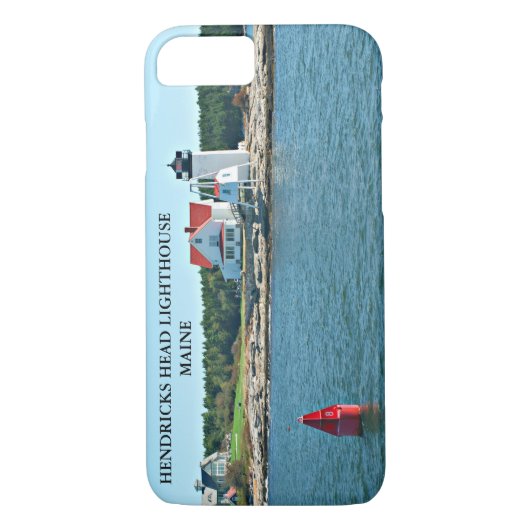 Hendricks Head Lighthouse, Maine Phone Case (Rückseite)